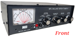 MFJ-949F, ANTENNA TUNER, 300W, 1.8-60 MHz, ANTENNA SWITCH, Peak Cross-Needle SWR/Wattmeter, Dummy Load