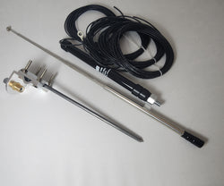 MFJ-1898MR, 40-6 M POTA/Portable Antenna with FASTTUNE(TM) Inductor and Push-in-Ground QUIKSPIKE(TM) Mount, Radials