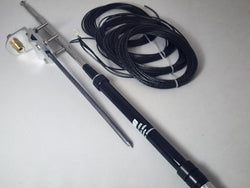 MFJ-1898MR, 40-6 M POTA/Portable Antenna with FASTTUNE(TM) Inductor and Push-in-Ground QUIKSPIKE(TM) Mount, Radials