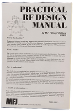 MFJ-3507, BOOK, PRACTICAL RF DESIGN MANUAL