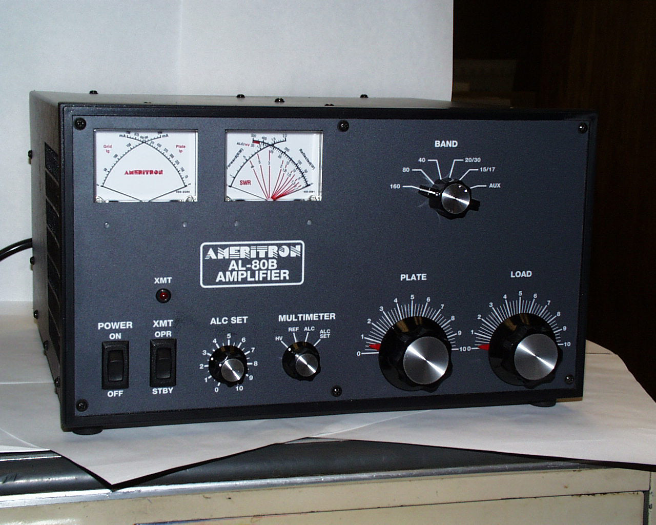 AL-80B-SEC 1000W HF Amplifier, Used, Second Hand, with two 3-500Z tube ...