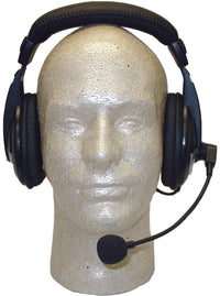 MFJ-393Y,Yaesu Transceiver Boom-Mic Headphones