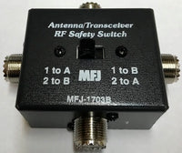 MFJ-1703B, SWITCH, ANT/XMTR CROSS OVER SWITCH, 1.8-54MHz