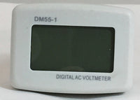 ADM55-1E, DIGITAL 220 VACLINE VOLTMETER, 130-300V, EURO PLUG