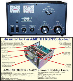 AL-80BQ, 1kWOUTPUT, 3-500Z, 100/110/120V, QSK5 PC INSTALLED