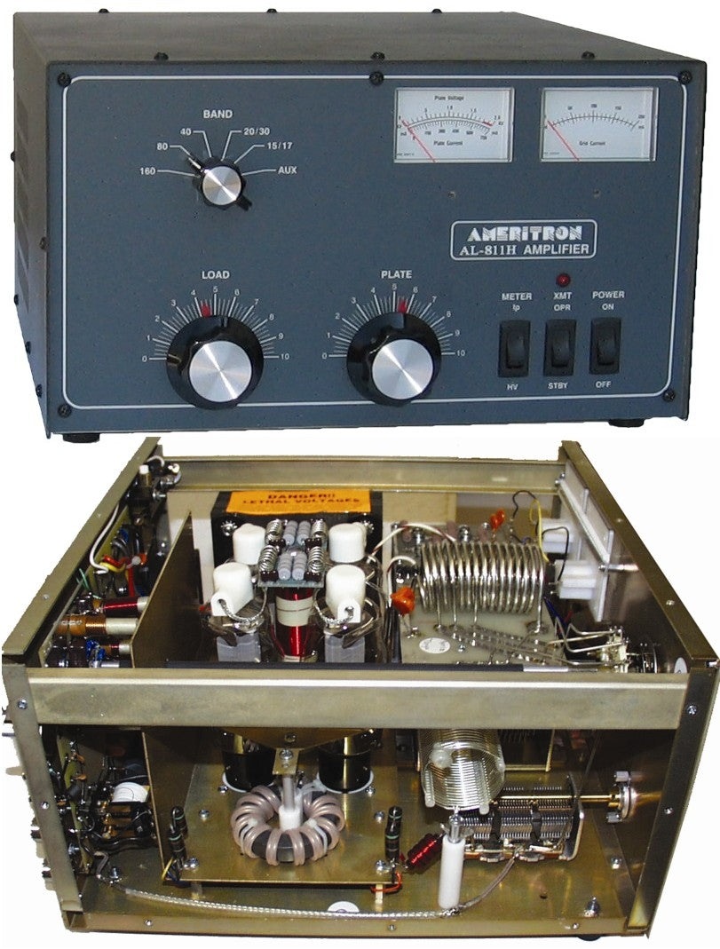 AL-811HXCE, HFAMP, 800W, (4)811ATUBES, EXPORT240VAC, CE | MFJ