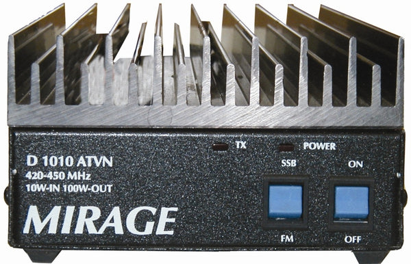 D-1010-ATVN, UHF AMP,10W IN-100W OUT,430-450 MHz