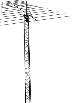 LP-1010AN, HF LOG PERIODIC, 10/12/15/17/20/30 M, N