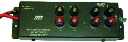 MFJ-1116 Regleta 8 conexión alimentación multiple con in