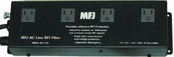 MFJ-1164B, AC LINE RFI FILTER, MULTIPLE OUTLET, 110VAC