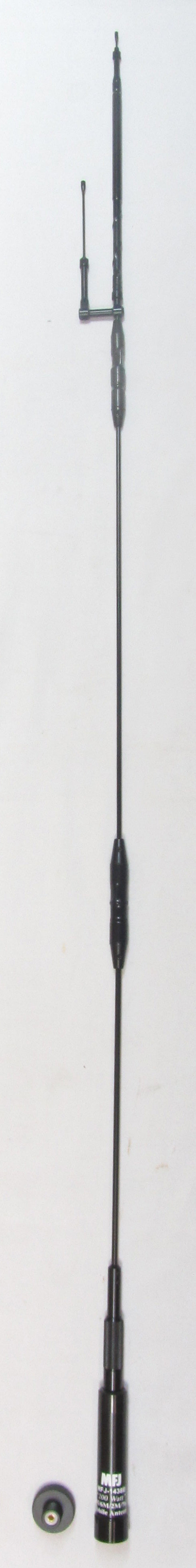 MFJ-1438B, MOBILE, 10M/6M/2M/440 QUAD-BAND,NMO/SO, BLACK | MFJ