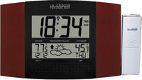MFJ-144RC, LCD CLOCK, RC, CAL/TEMP/IN/OUT, WEATHER, REMOTE
