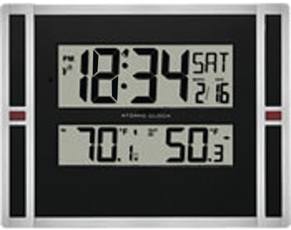 MFJ-155RC, LCD CLOCK, RC, CAL/TEMP/IN/OUT,WITH REMOTE SEN.