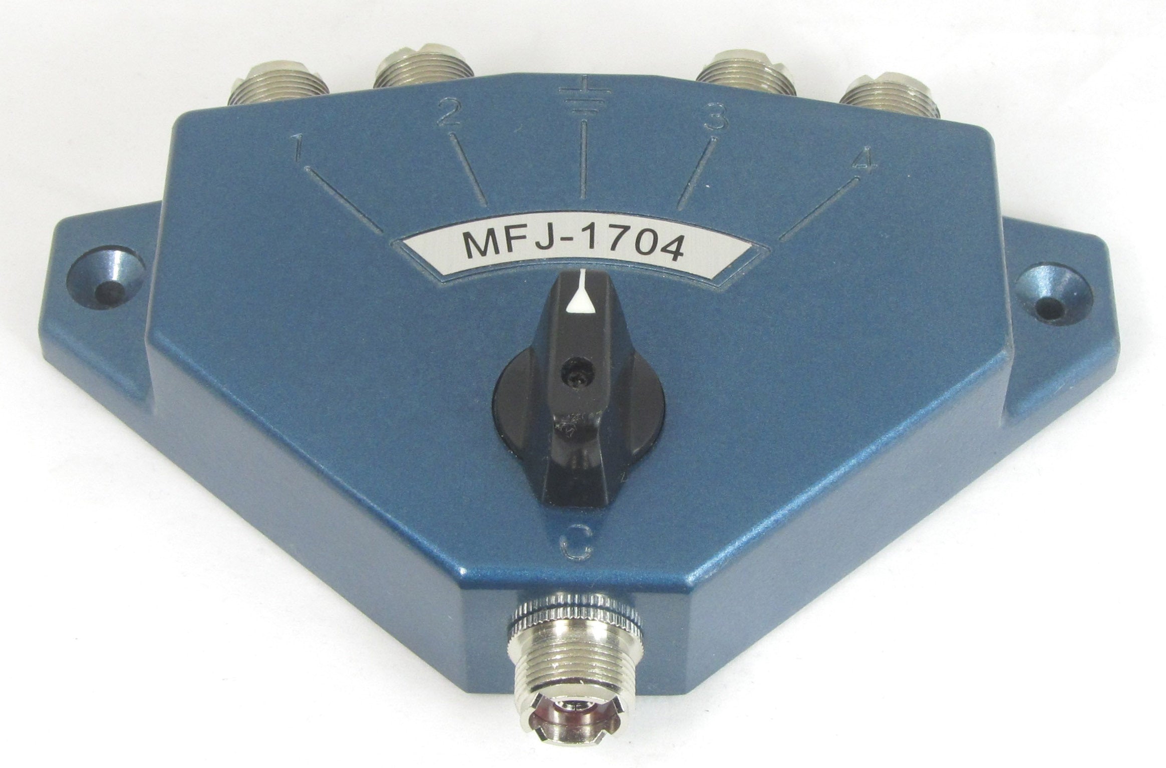 MFJ1704, ANT. SW., 4 POS., 2.5 kW PEP, 0450 MHz, GND, LP. MFJ