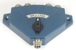 MFJ-1704, ANT. SW., 4 POS., 2.5 kW PEP, 0-450 MHz, GND, LP.