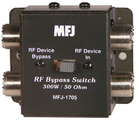 MFJ-1705, RF BYPASS SWITCH, DC-60 MHz, 300W