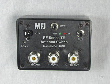 MFJ-1707B-N, AUTOMATIC RF SENSE ANTENNA SWITCH with N Connectors