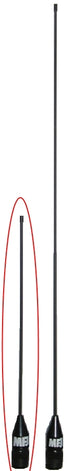 MFJ-1713, HT ANTENNA, DUAL BAND, THIN WHIP