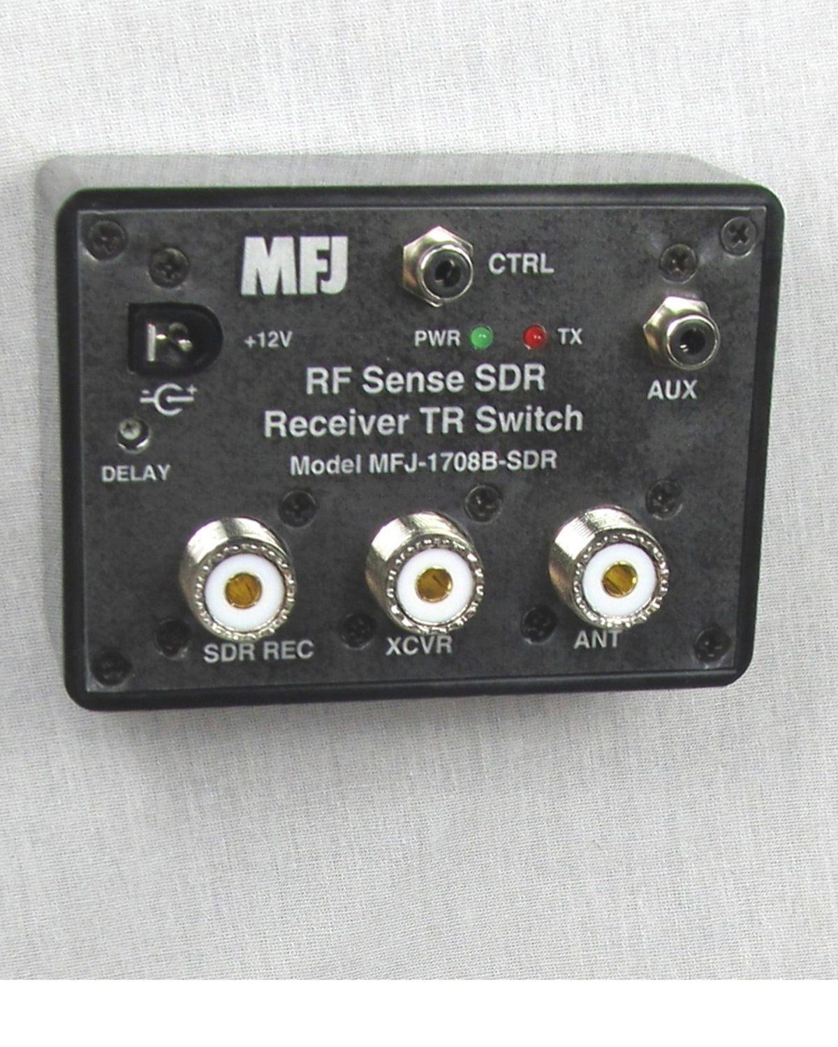 MFJ-1708B-SDR, SDR RF SENSING T/R SWITCH WITH SO-239