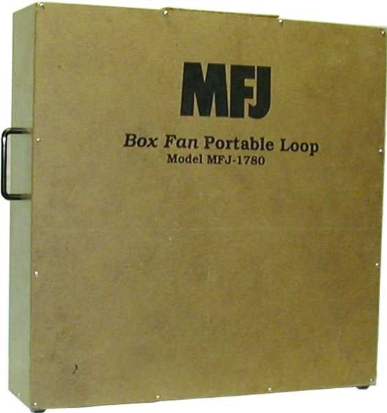 MFJ-1780X, BOX FAN PORTABLE LOOP ANT. 14-30MHz, 240V