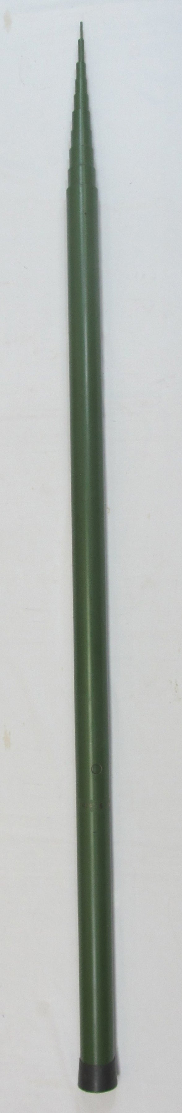 MFJ-1917, FG POLE, HEAVY, 43FT GREEN, TELESCOPIC, W/TOP RING