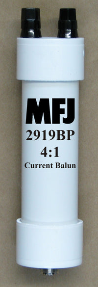MFJ-2919BP, BALUN, BEAD, 4:1 1.8-30MHz, BINDING POST