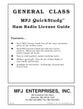 MFJ-3213, QUICK STUDY GUIDE-- GENERAL
