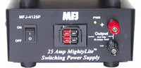 MFJ-4125P, SWITCHING PS, W/POWER POLE, 25 AMP