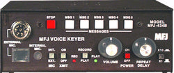 MFJ-434B, DELUXE VOICE KEYER, 8-PIN ROUND AND MODULAR MICROPHONE PLUG