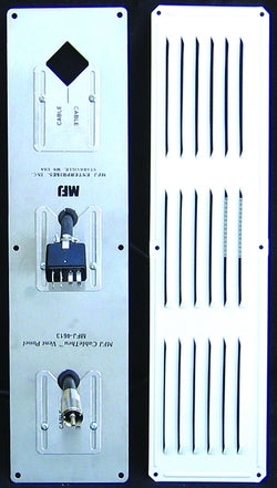 MFJ-4613, VENT HOLE PANEL THRU, 3 HOLES