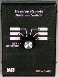 MFJ-4714, DESK/REMOTE ANT. SWTICH, 4-POS, 1.8-150 MHz