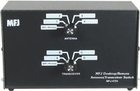 MFJ-4724, ANT/XCVR DESKTOP/REMOTE SWITC, 4 POS, 1.8-150 MHz
