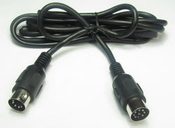 MFJ-5064, CABLE, MFJ TNC TO ICOM ACC - 5 P DIN