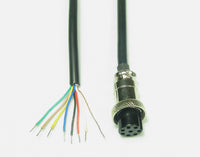 MFJ-5082, CABLE, 8-PIN ROUND MIC, OPEN END, 620-8106