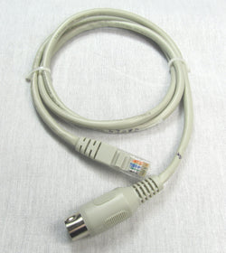 MFJ-5708P, CABLE, 1204, USB TO RIG, W/8P ROUND MIC CONNECT0R