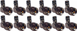 MFJ-7703P, 12-PACK PL-259 TO BNC F R.ANG ADAPTOR (610-2103)