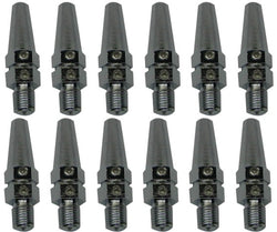 MFJ-7712P, 12-PK, 3/8-24 TO .1~HOLE THRU, WHIP FERRULES