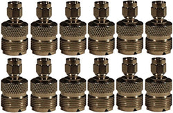 MFJ-7719P, 12-PACK, ADAPTOR, SMA MALE TO SO-239 (610-2119)