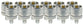 MFJ-7727P, 12-PK, ADAPTOR, PL-259 TO SMA FEMALE (610-2127)