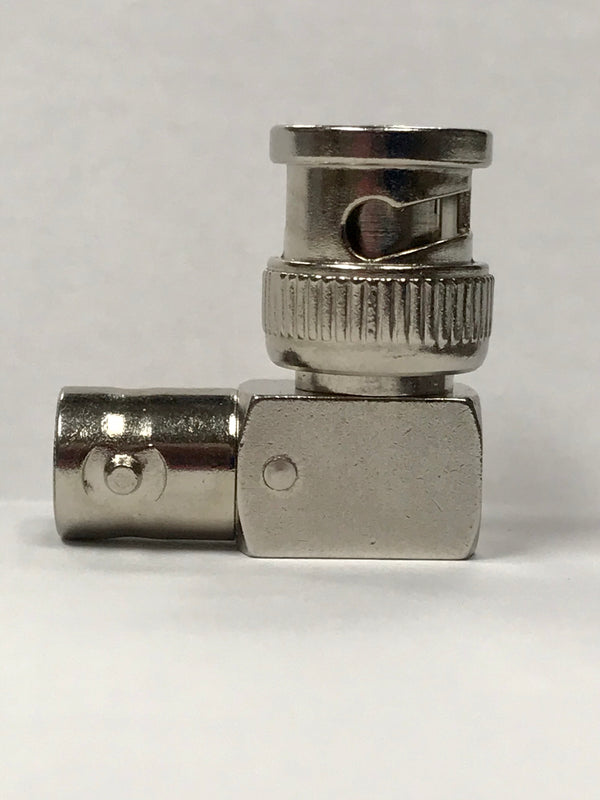 MFJ-7760, CONNECTOR, BNC MALE TO BNC FEMALE, RIGHT ANGLE