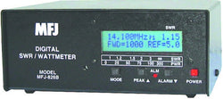MFJ-826B, DIGITAL SWR/WATTMETER, LCD, W/FREQ.COUNTER