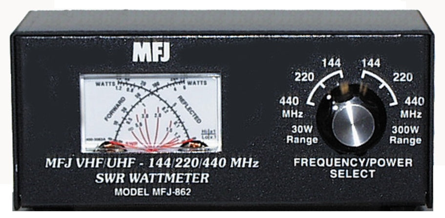 MFJ-862, CROSS-NDL MTR. 144-220/440 MHz | MFJ Enterprises Inc