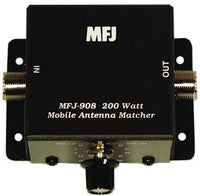 MFJ-908, MOBILE IMP. MATCHER, INDUCTIVE TYPE, 10-80M, 200W