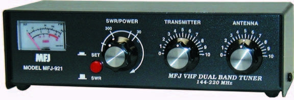 MFJ-924, ANT. TUNER, 440 MHz, WITH SWR/WATT METER
