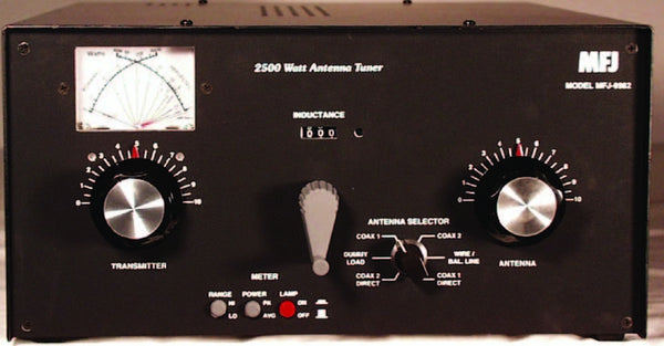 SEC-9982, 2.5 kW HF ANTENNA TUNER, 1.8-30MHz