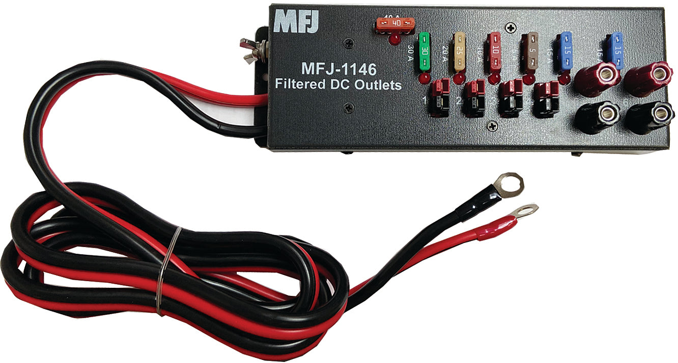 MFJ-1118 Haute Current Dc Multi-Outlet MFJ-1118 Haute Current Dc Multi-Outlet