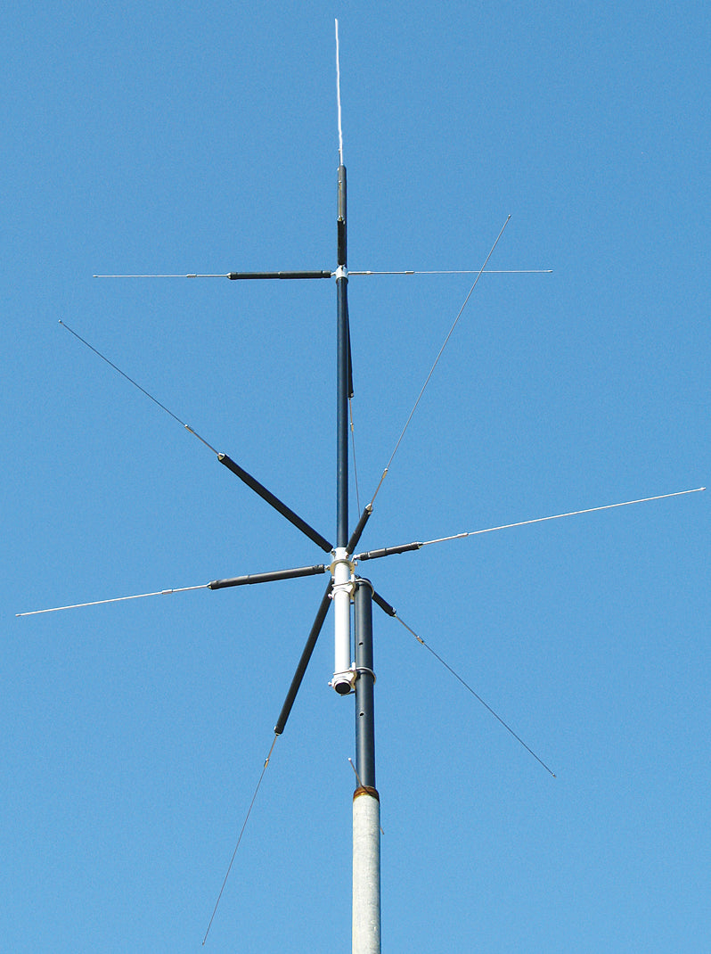 MFJ-2389,VERTICAL, COMPACT, 8-BAND, 80-2M + UHF, 200W PEP