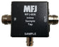 MFJ-806N, RF SAMPLE TAP,IN LINE, .05-100 MHz, 600 WATTS