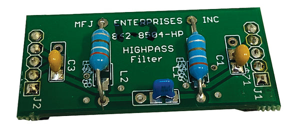MFJ-8504HP2, HIGH PASS MODULE FOR 8504, 1.7 MHz