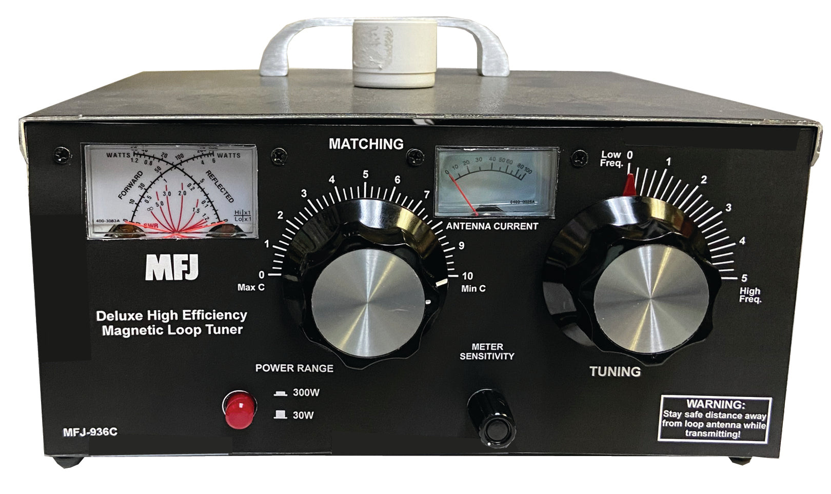 MFJ-936C, Deluxe High Efficiency Magnetic Loop tuner | MFJ